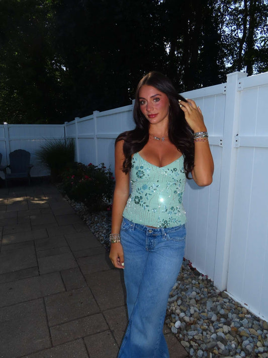 The Spring Laker Top // Mint
