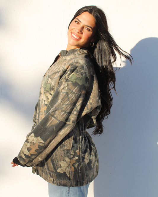 Evi11 Twin Vintage - Cinched Camo Jacket