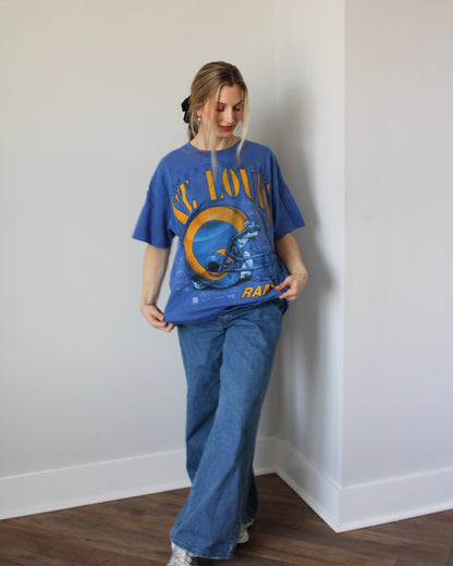 Evi11 Twin Vintage Tee - St. Louis Rams
