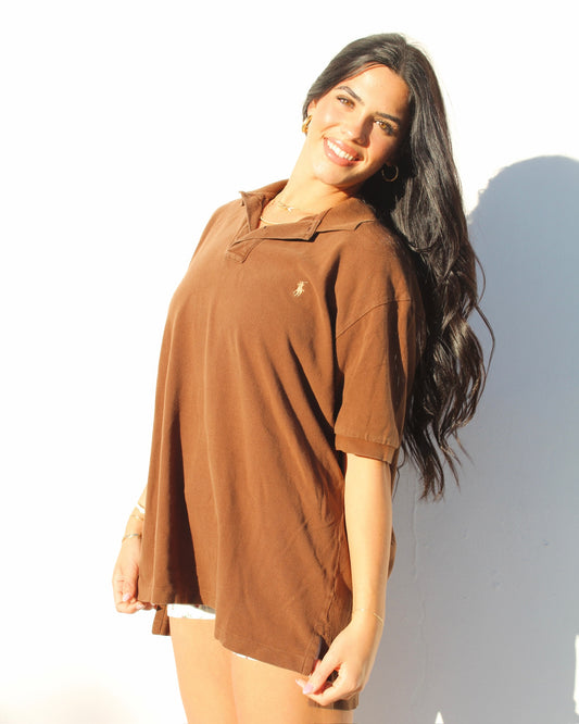 Evi11 Twin Vintage Chocolate Polo