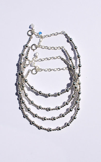 14k Gold Filled/ Sterling Silver Angelina Bracelet