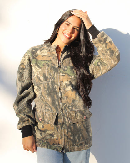 Evi11 Twin Vintage - Cinched Camo Jacket