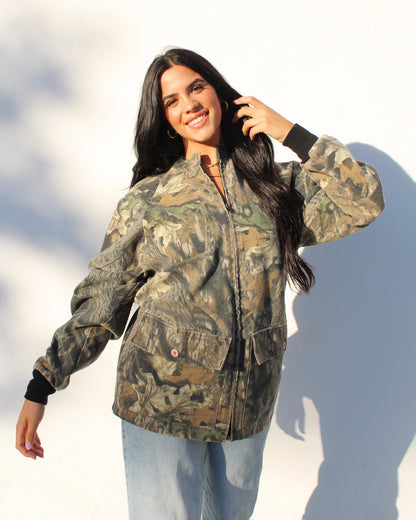 Evi11 Twin Vintage - Cinched Camo Jacket
