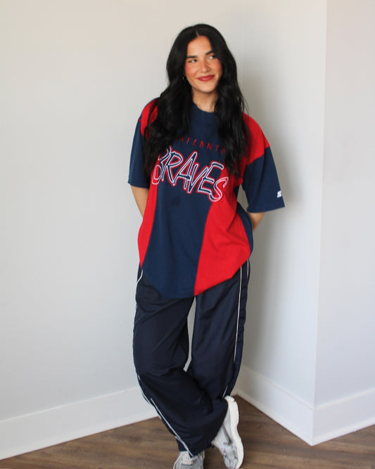 Evi11 Twin Vintage Tee - Braves
