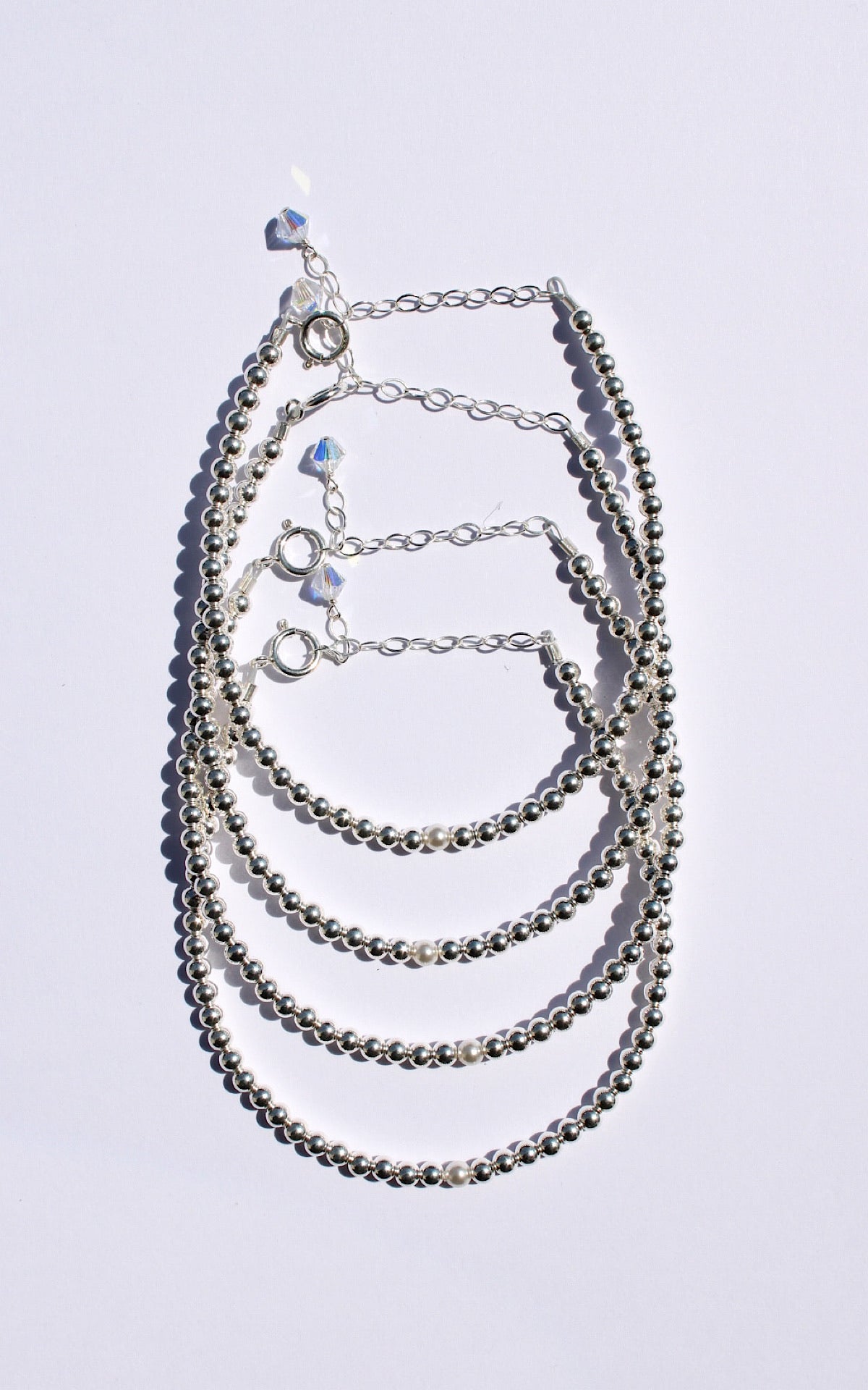 14k Gold Filled/ Sterling Silver Carolina Bracelet