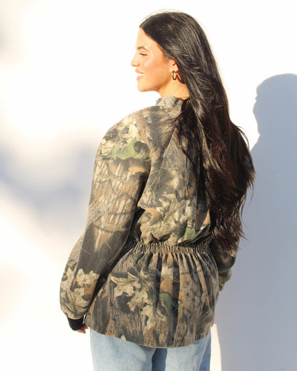 Evi11 Twin Vintage - Cinched Camo Jacket