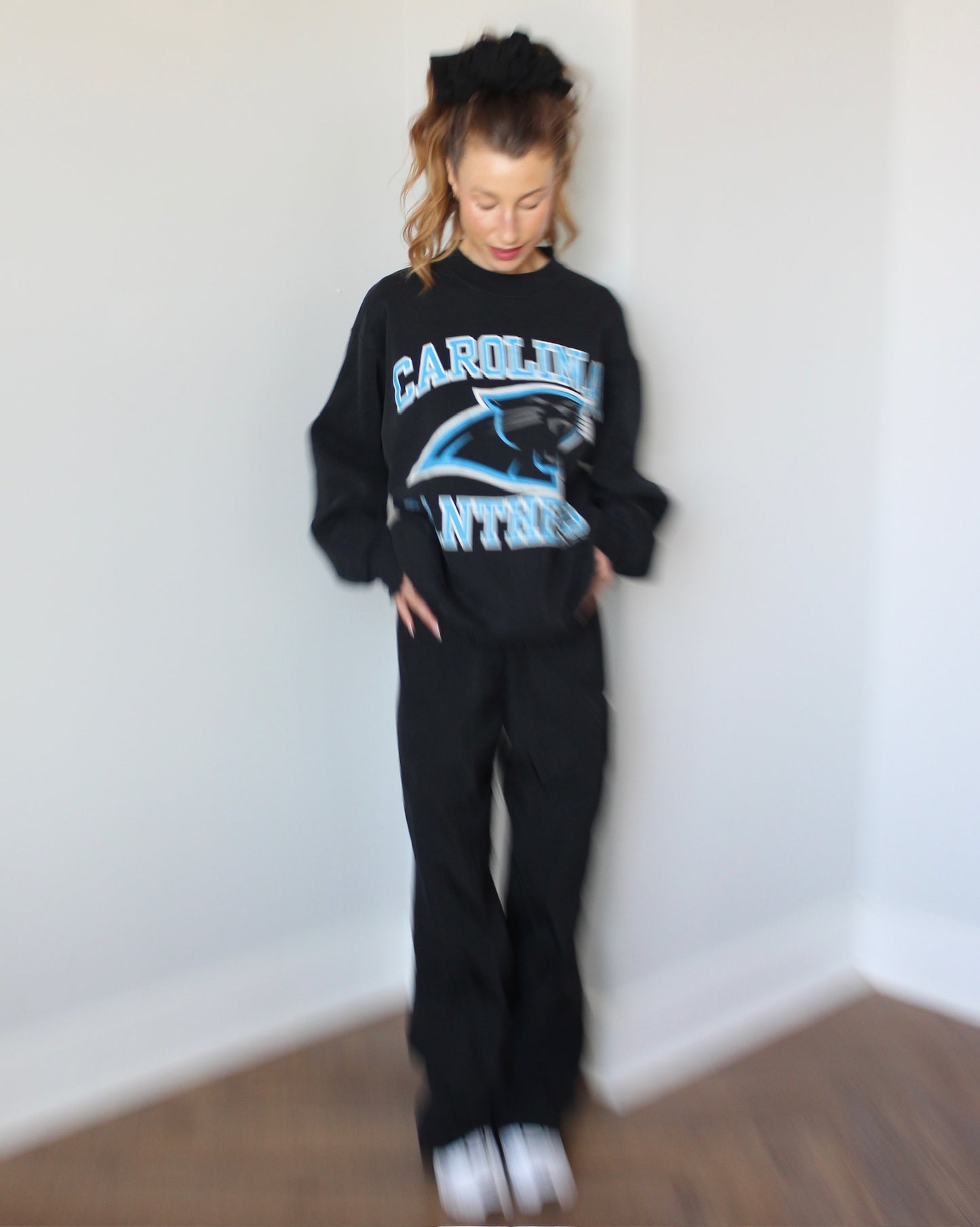 Evi11 Twin Vintage Crewneck - Panthers