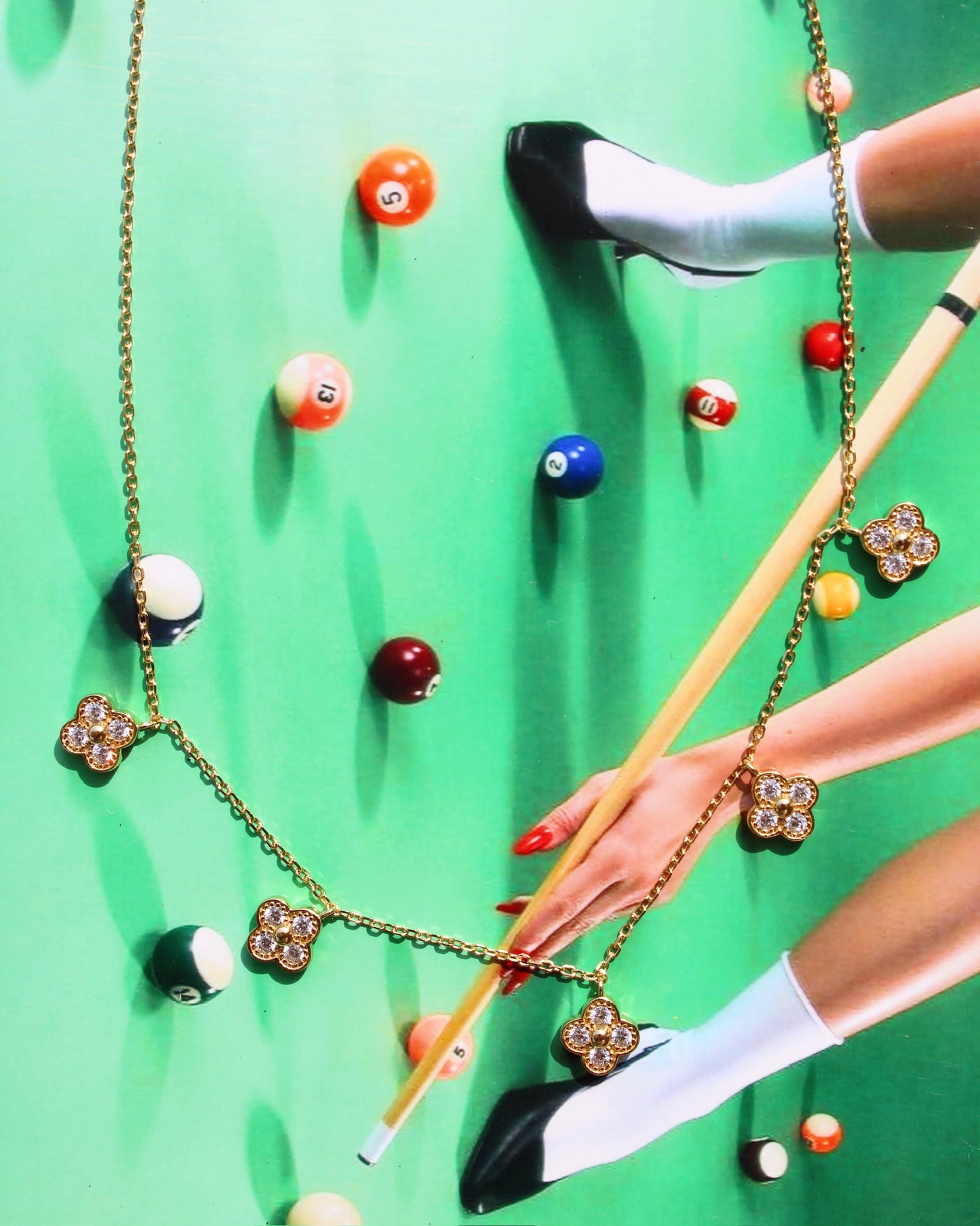 The Ivy Charm Necklace