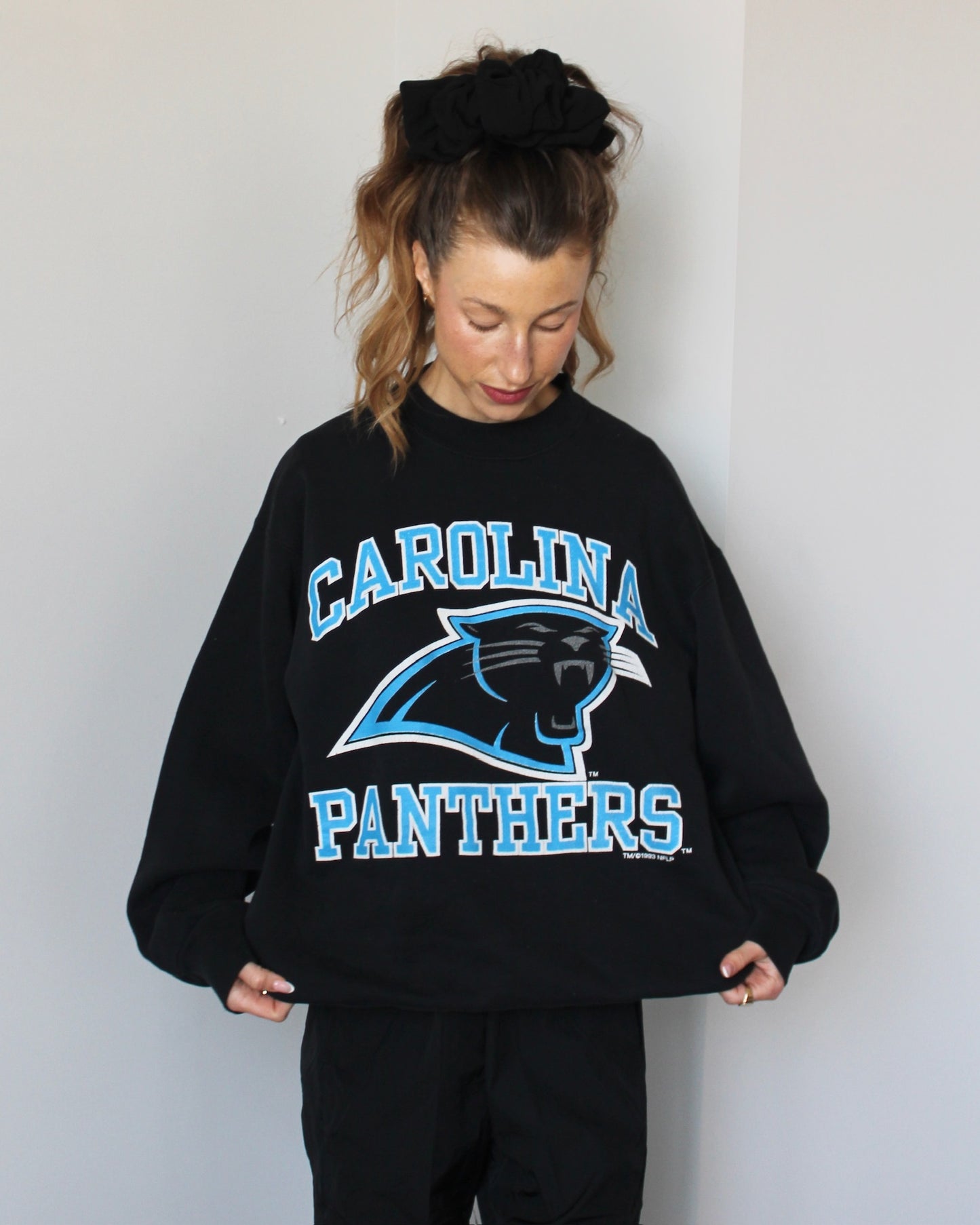 Evi11 Twin Vintage Crewneck - Panthers