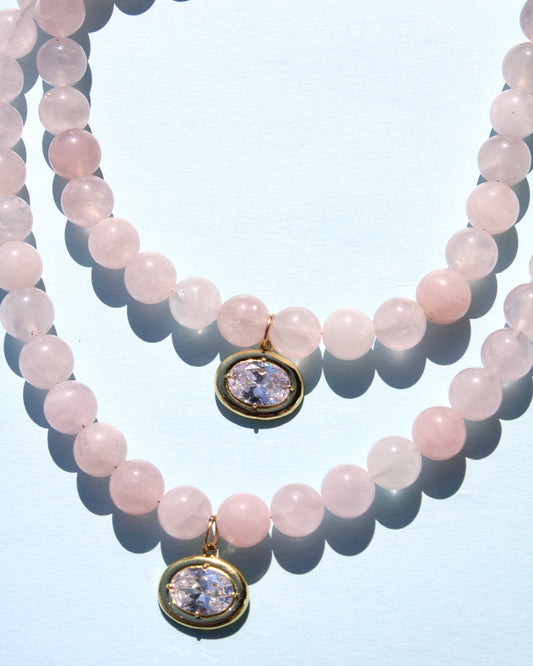 The Naples Necklace // Pink