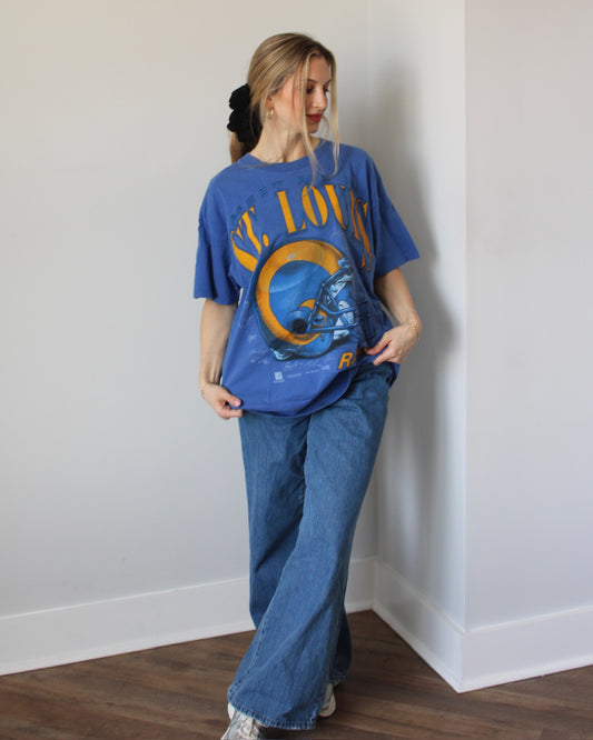 Evi11 Twin Vintage Tee - St. Louis Rams