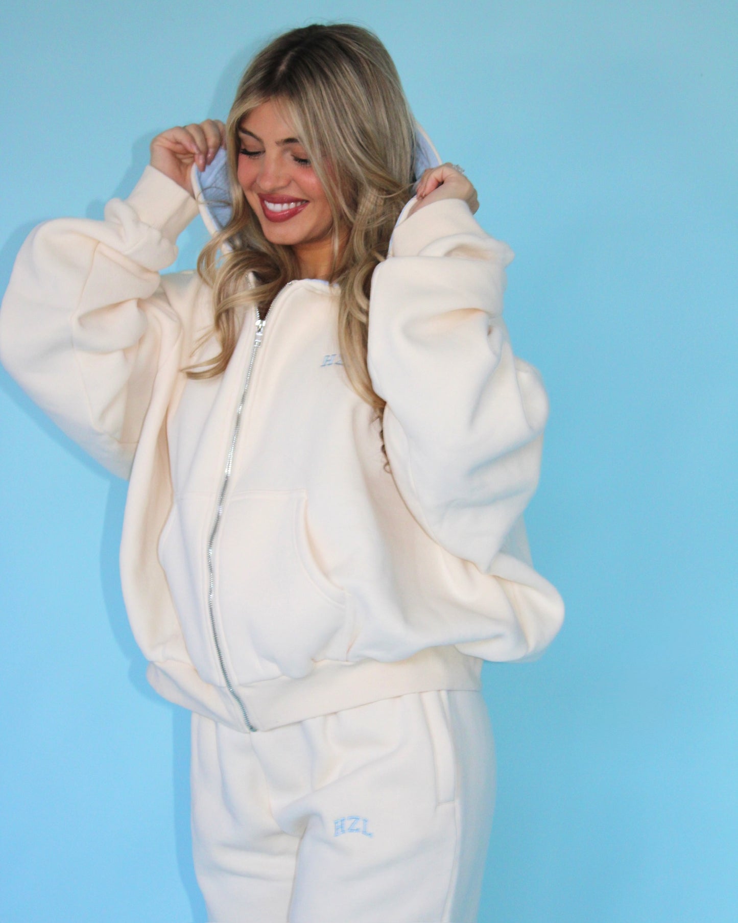 The HZL 'Something Blue' Zip Up