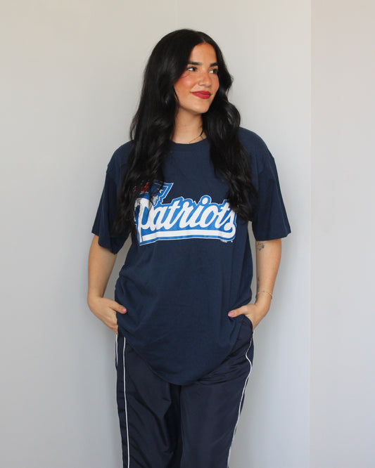 Evi11 Twin Vintage Tee - Patriots