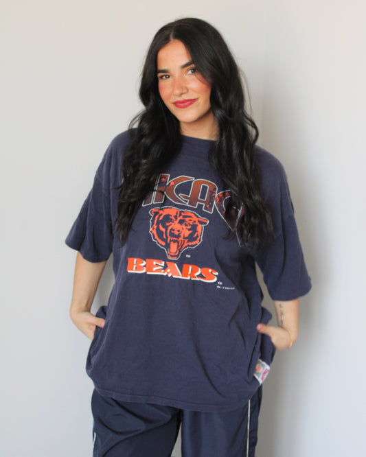 Evi11 Twin Vintage Tee - Chicago Bears