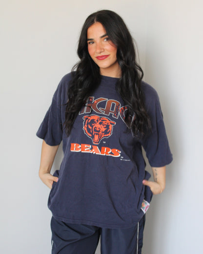 Evi11 Twin Vintage Tee - Chicago Bears