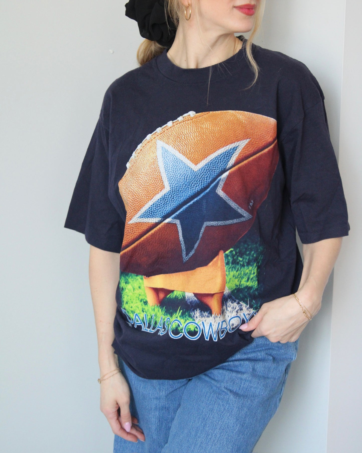 Evi11 Twin Vintage Tee - Dallas Football