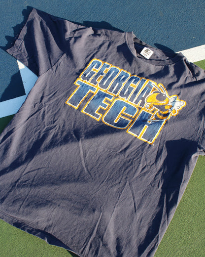 Evi11 Twin Vintage Georgia Tech Tee