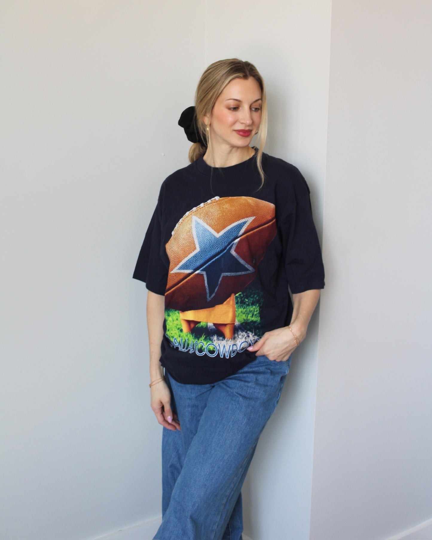 Evi11 Twin Vintage Tee - Dallas Football