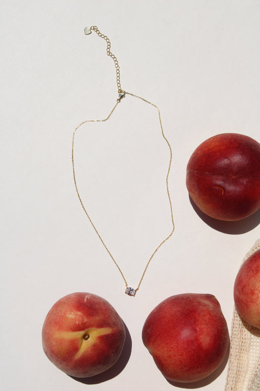Oval Pendant Necklace