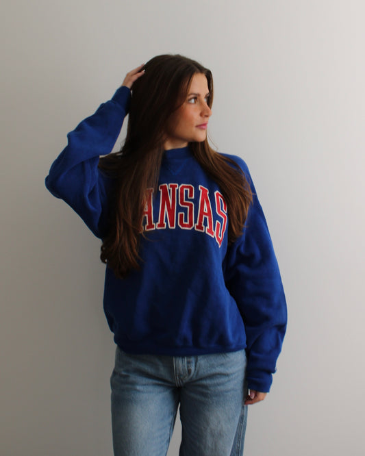 Evi11 Twin Vintage - Kansas Crewneck