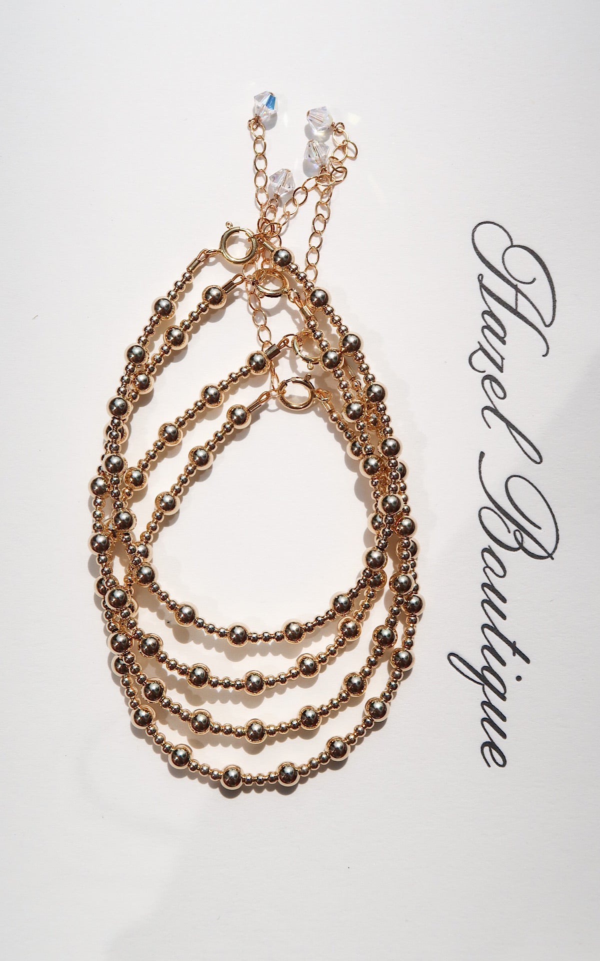 14k Gold Filled/ Sterling Silver Angelina Bracelet