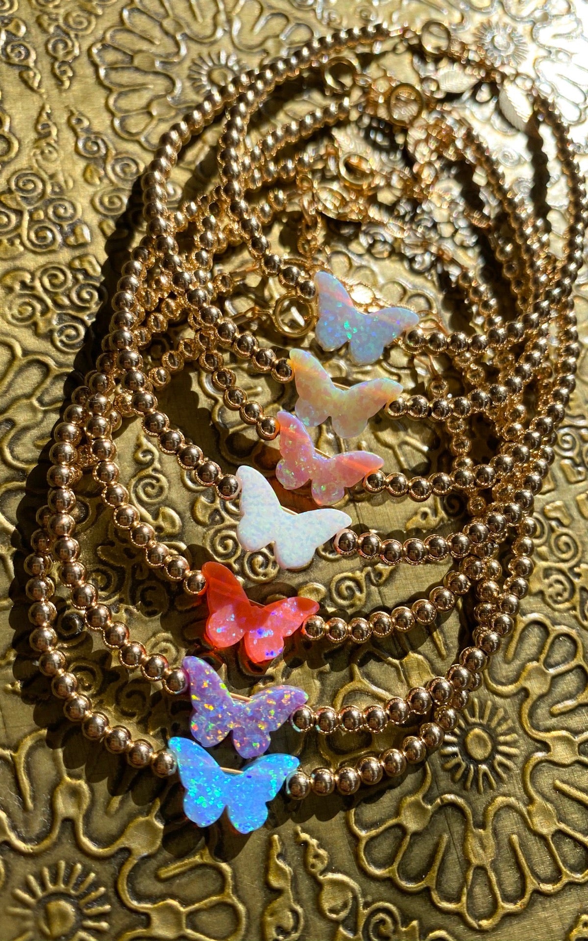 14k Gold-Filled/ Sterling Silver Butterfly Hazel Bracelet