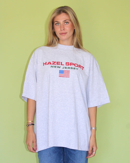 The Hazel Sport Tee // Grey