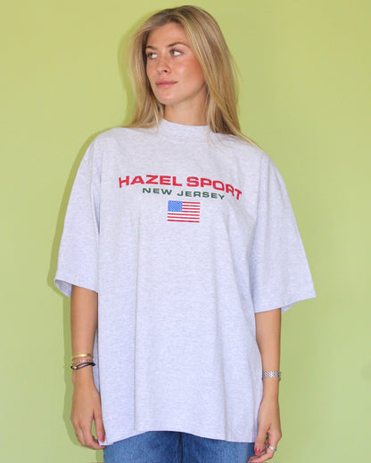 The Hazel Sport Tee // Grey
